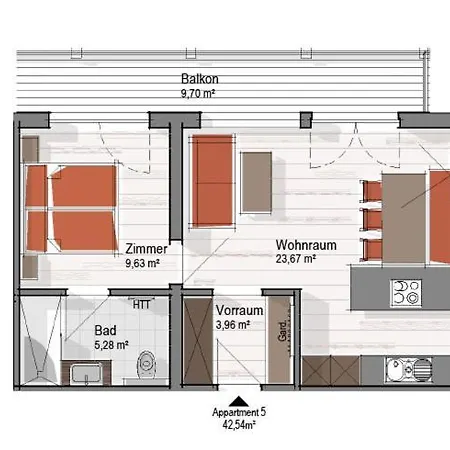 Aparthotel Garni Schranz Wald im Pinzgau